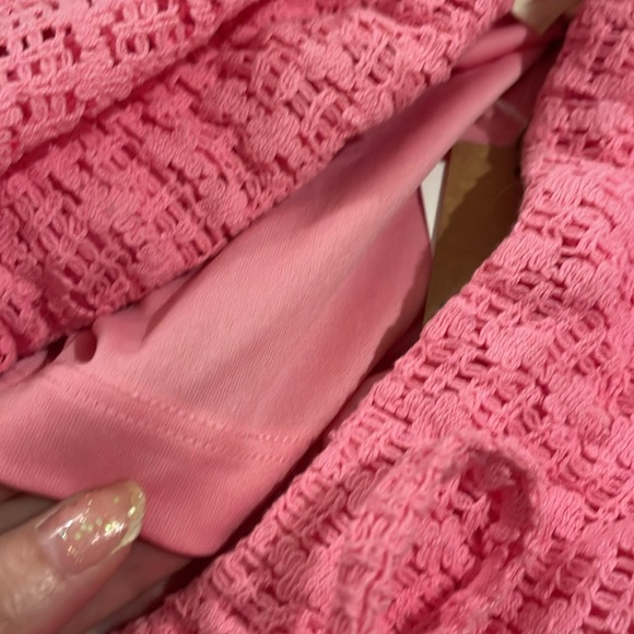 BNWT ๐ SURF GYPSY Crochet Cargo beach Pant in Hot Pink ๐โโ๏ธ - Picture 10 of 13